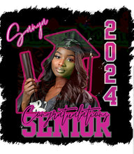Load image into Gallery viewer, 2024 Graduation editable design png