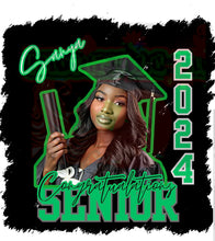 Load image into Gallery viewer, 2024 Graduation editable design png