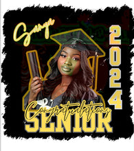 Load image into Gallery viewer, 2024 Graduation editable design png