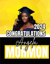 Load image into Gallery viewer, 2024 grad design editable template
