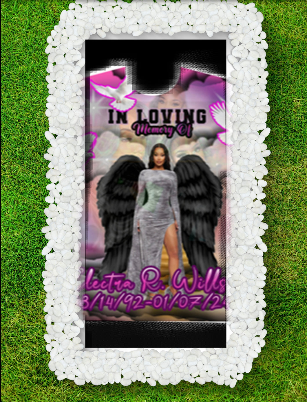 Grave blanket creating class