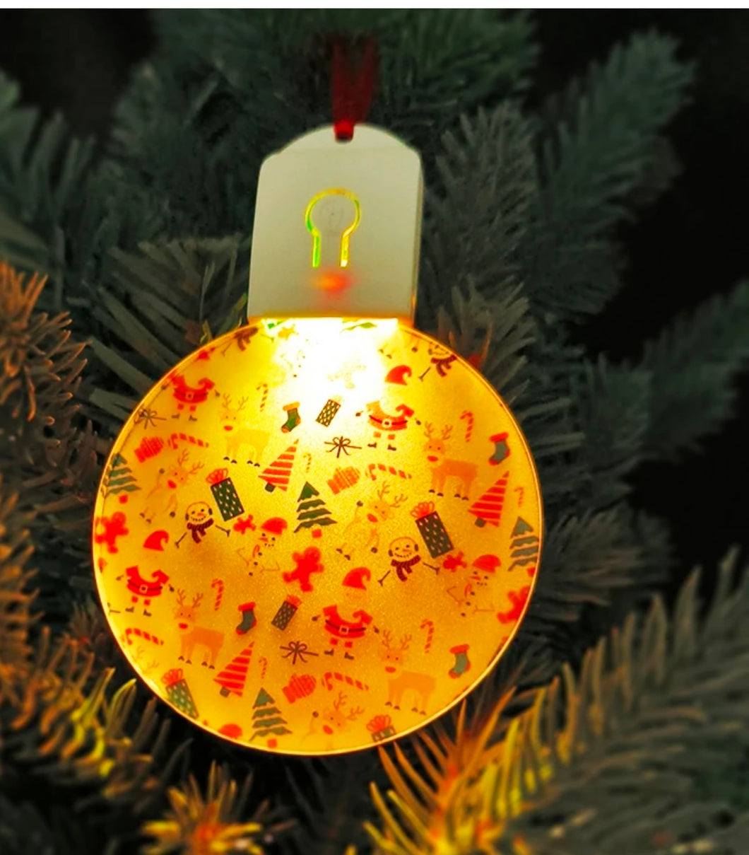 Led light up ornaments