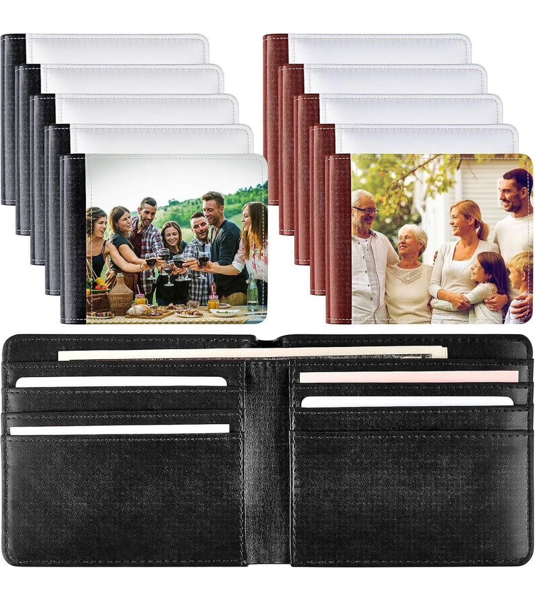 Sublimation wallets keepsakes