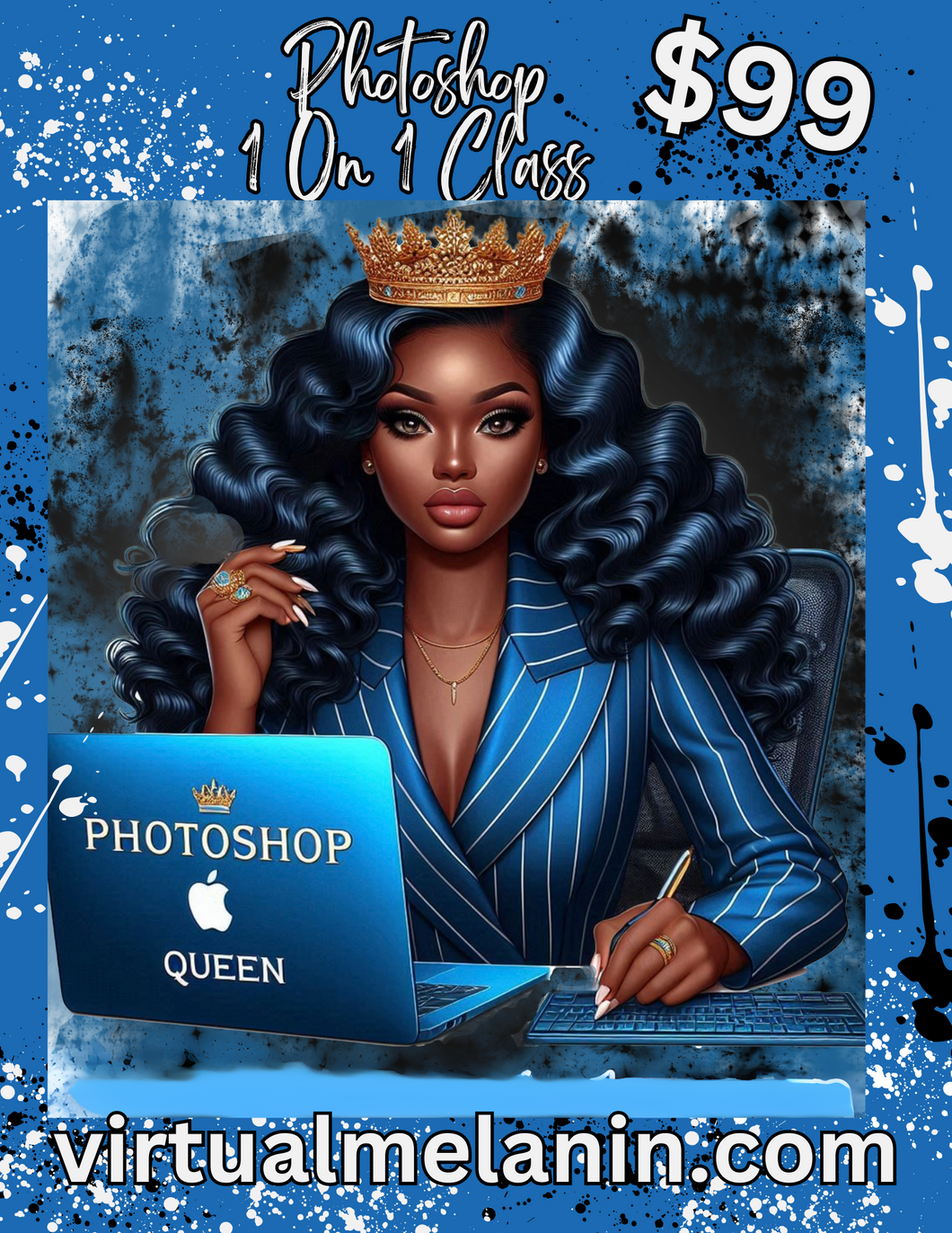 Photoshop one on one class in person