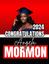 Load image into Gallery viewer, 2024 grad design editable template
