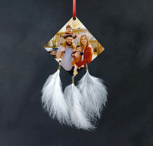 Load image into Gallery viewer, Sublimation feather ornaments
