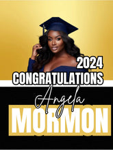 Load image into Gallery viewer, 2024 grad design editable template

