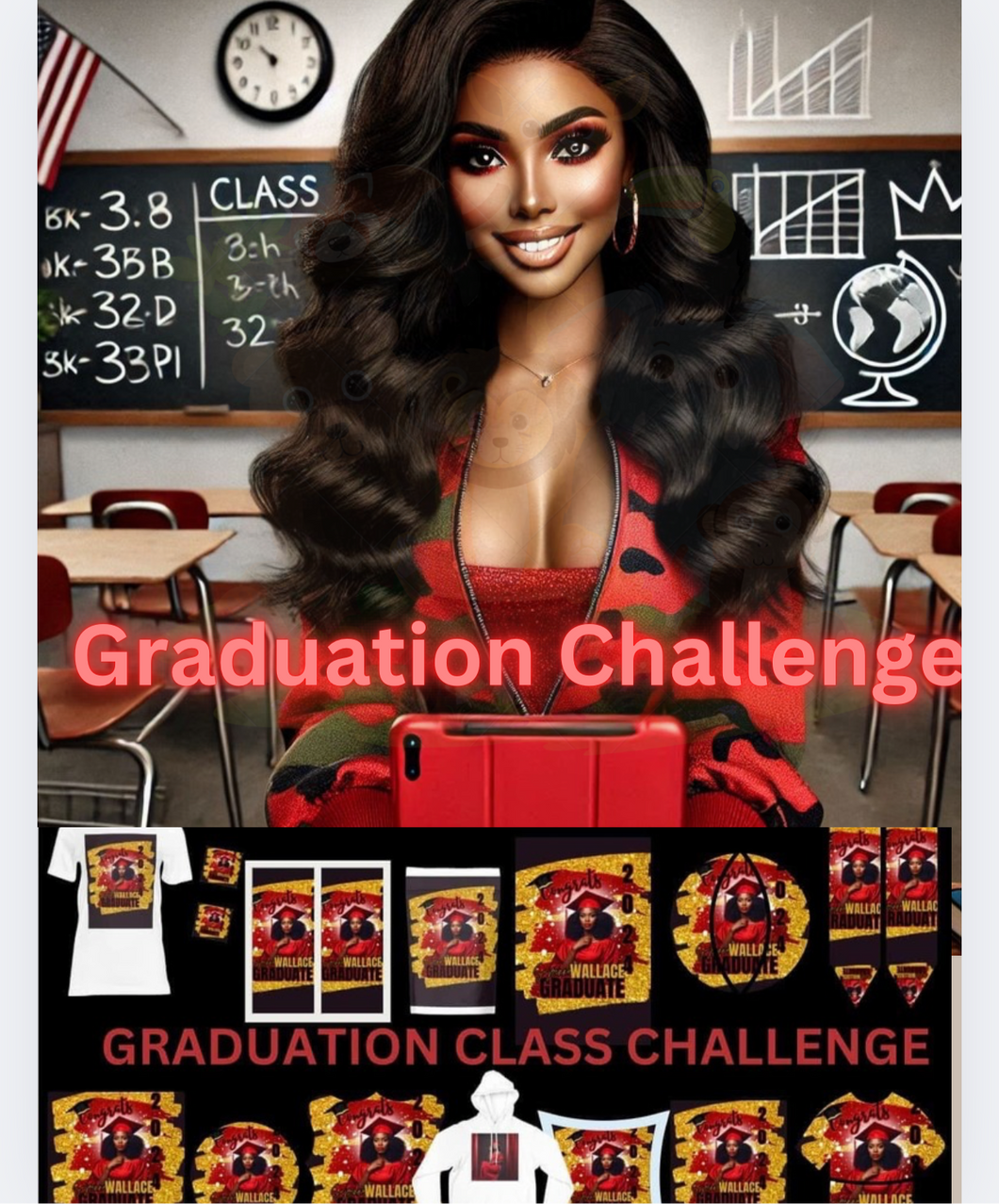 Graduation Sublimation Challenge