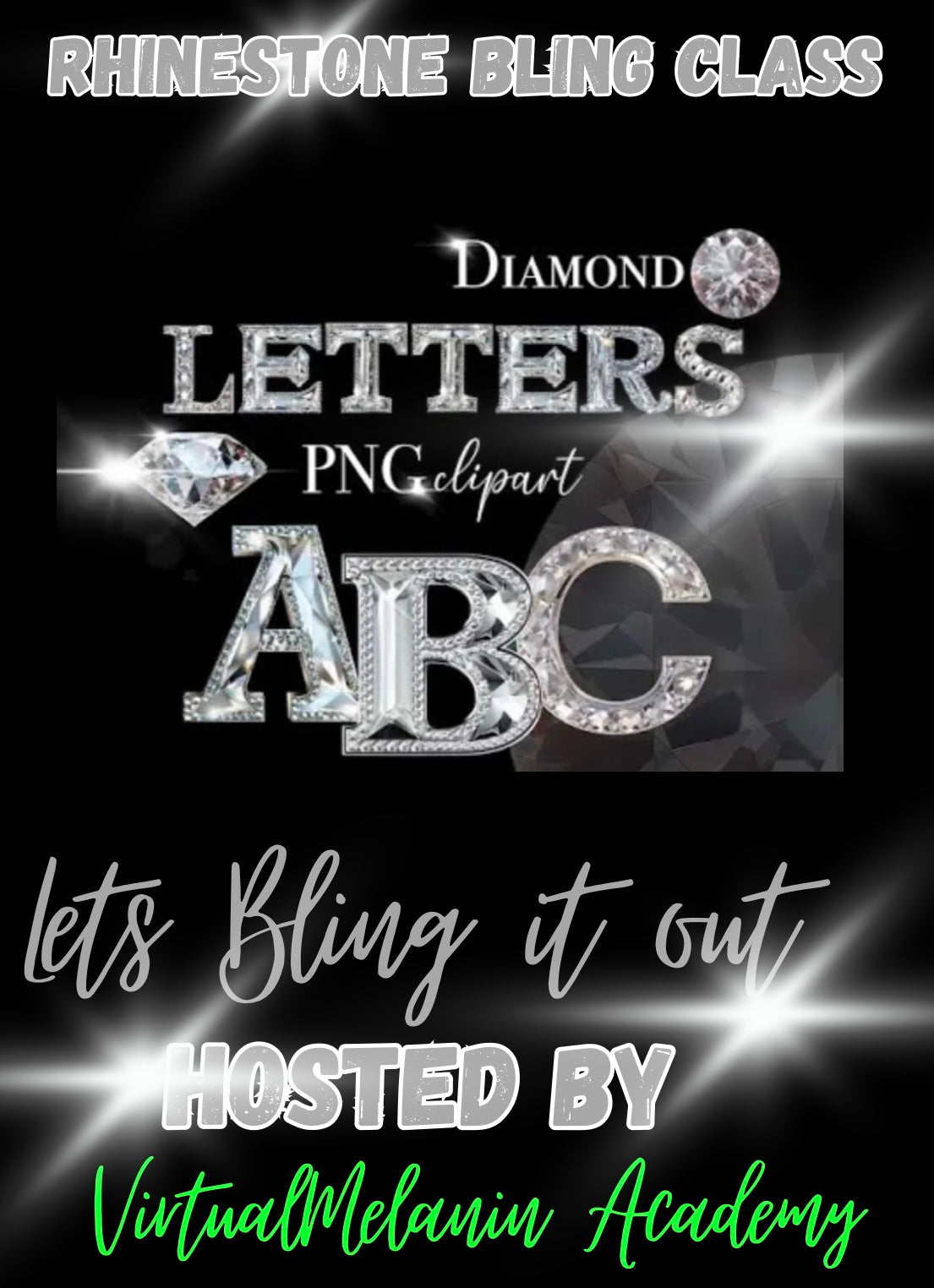 Rhinestone Making Class, rhinestone template class, rhinestone design ...