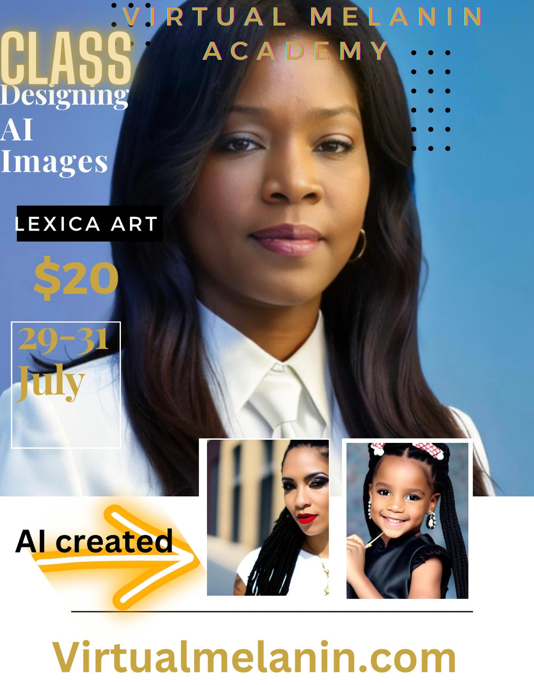 Ai Designing Class Sunday 8,3:00PM EST