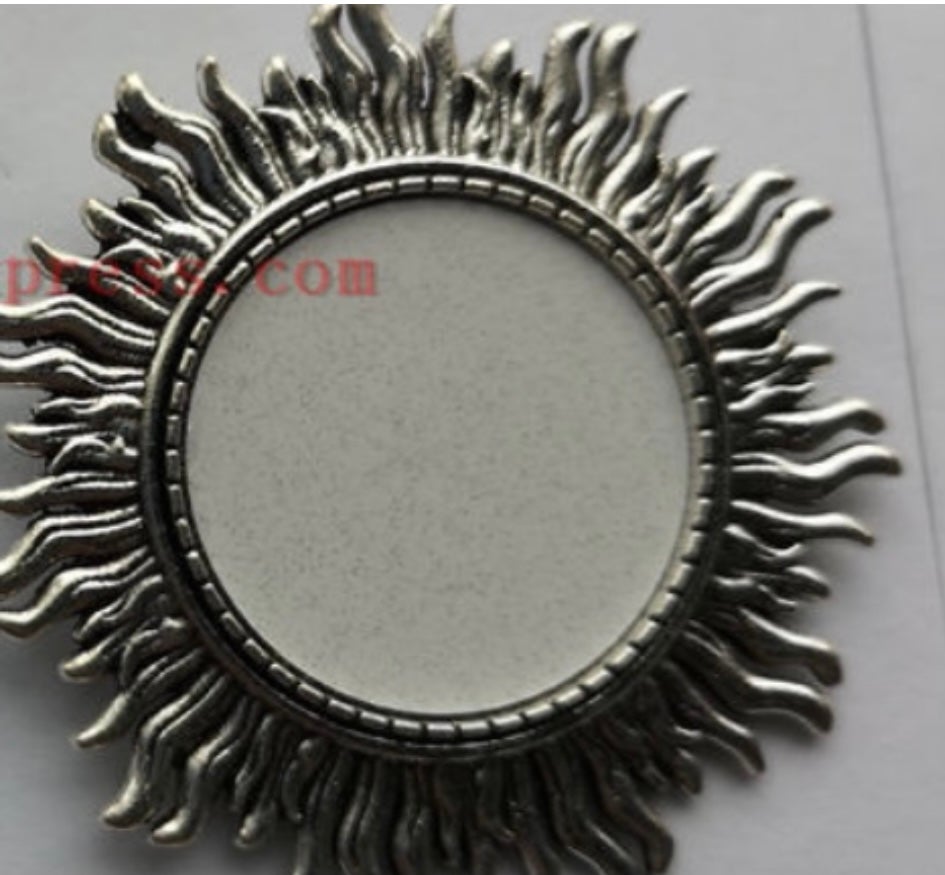 Sublimation brooch