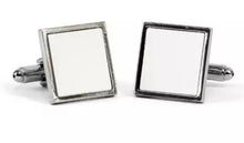 Load image into Gallery viewer, Square cuff links
