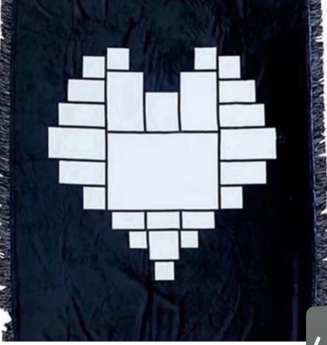 Heart blankets