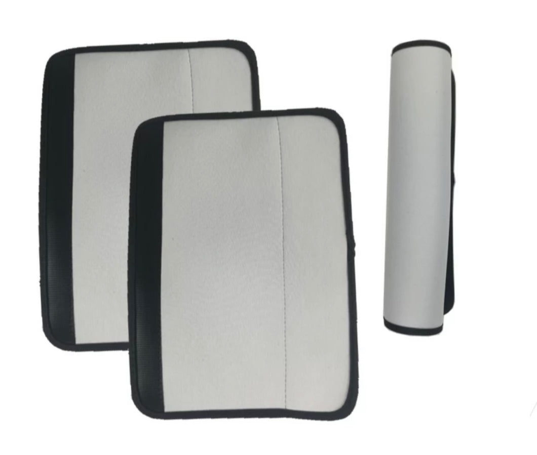 Sublimation car seatbelt covers