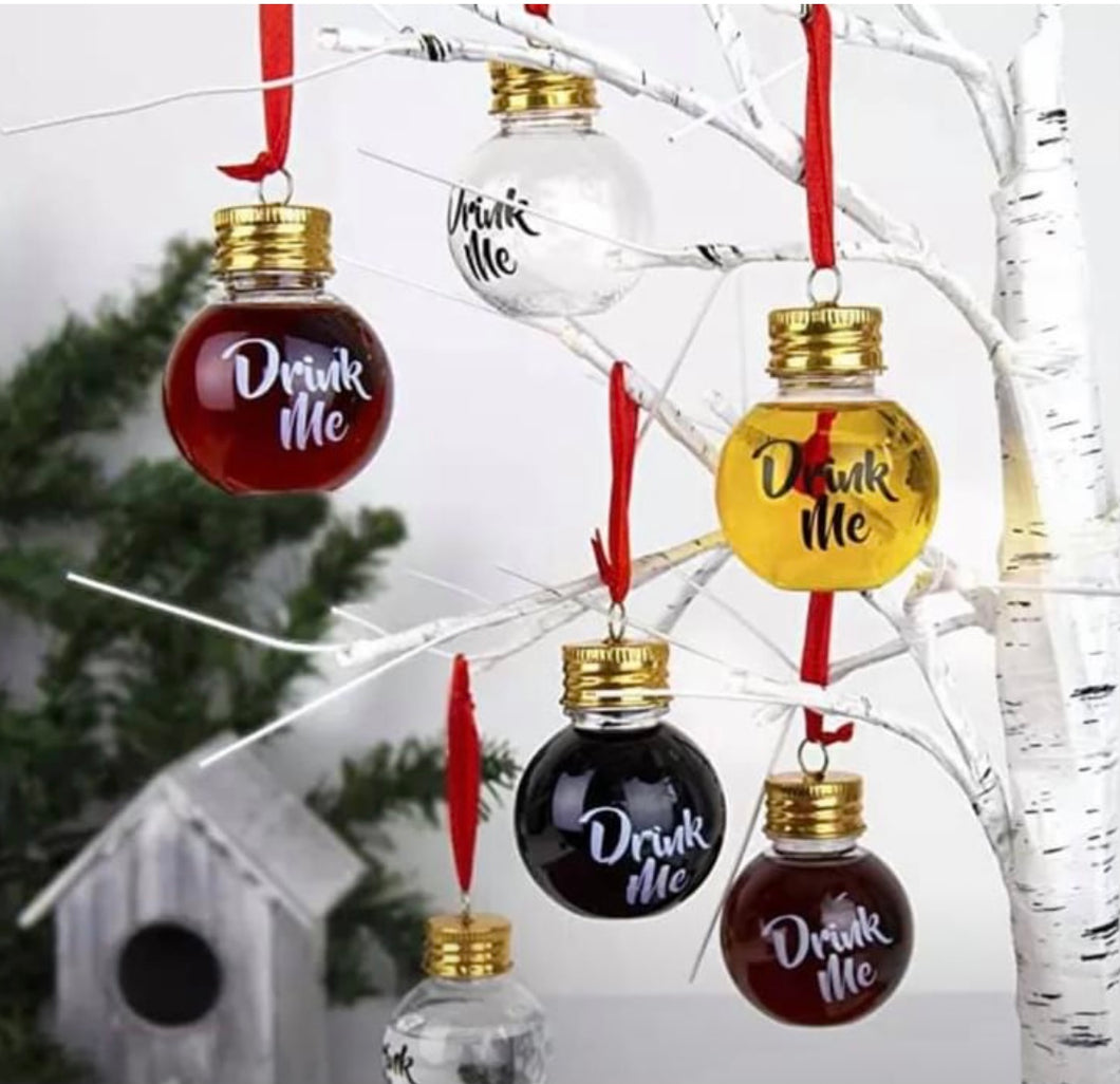 Xmas drinking bulb (6) per order