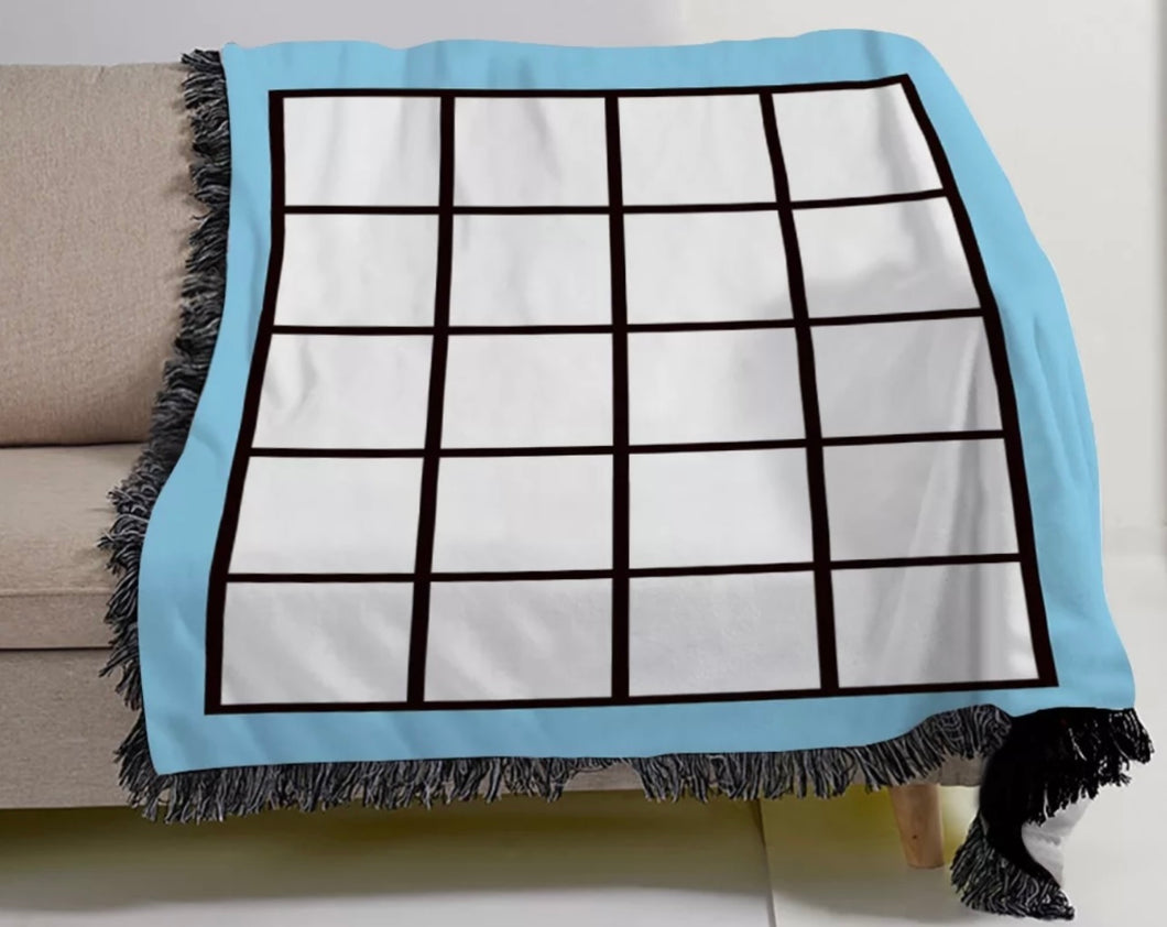20 panel blanket colorful