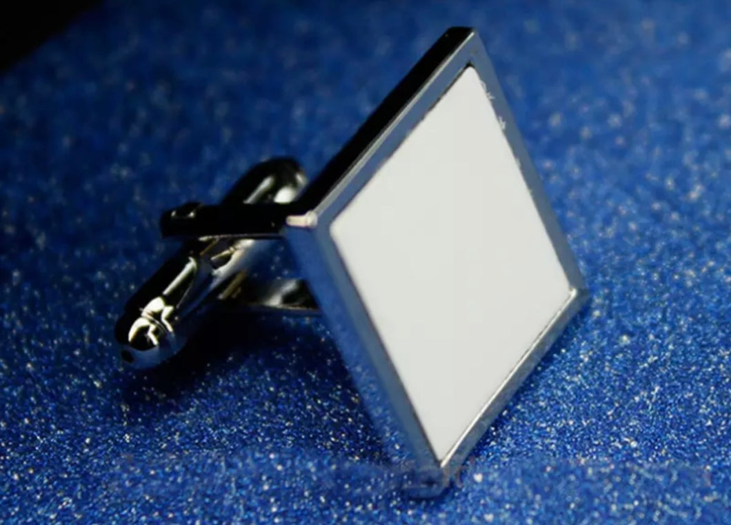 Square cuff links