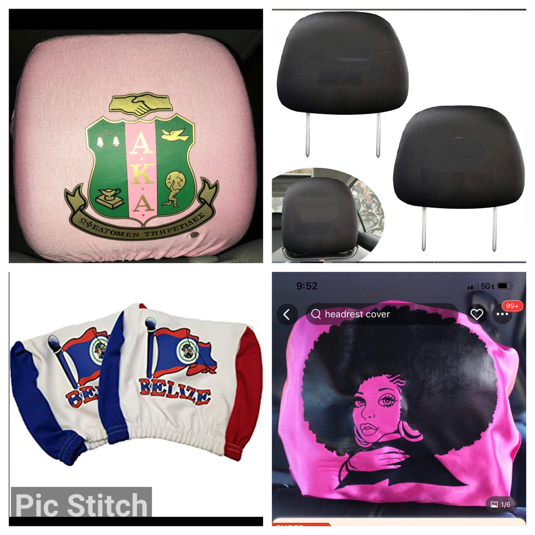 Sublimation head rest