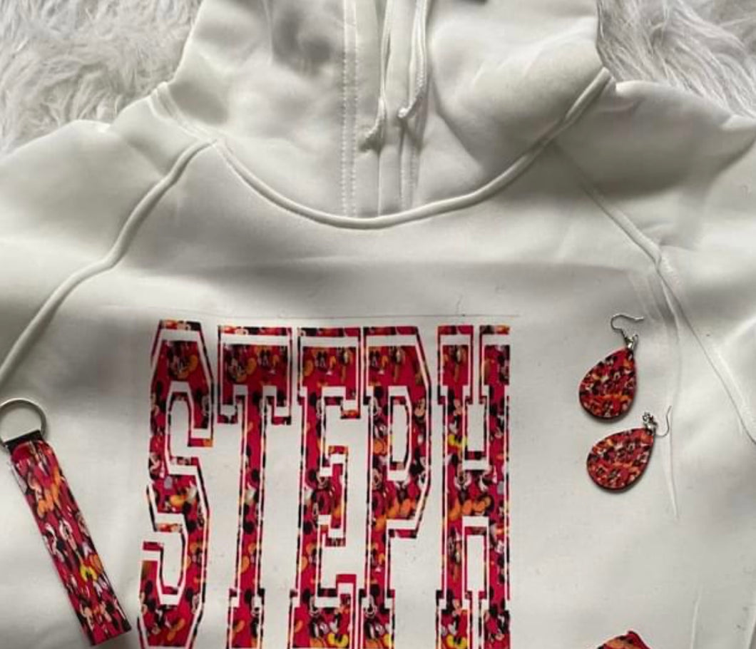 Silhouette class Add image to text