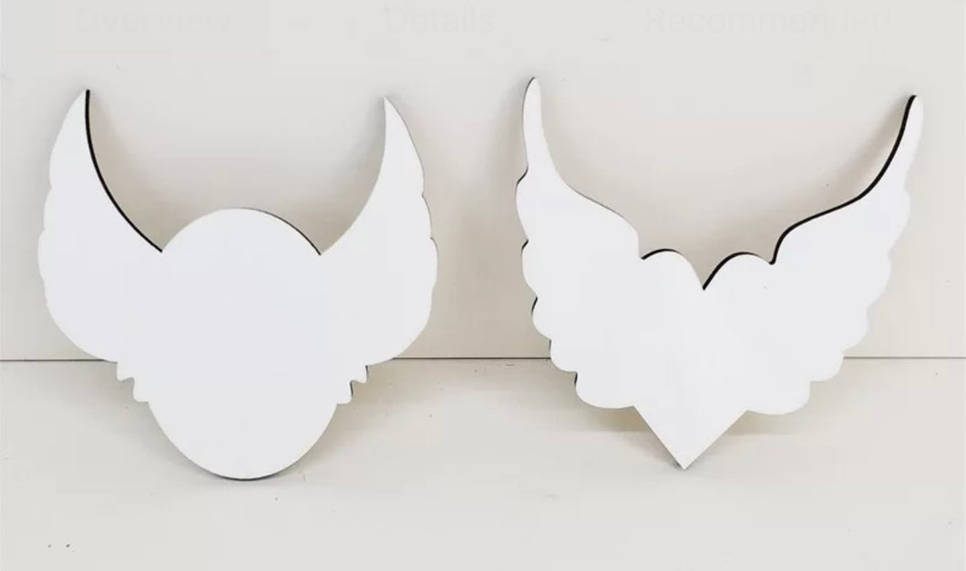 Wing name badge